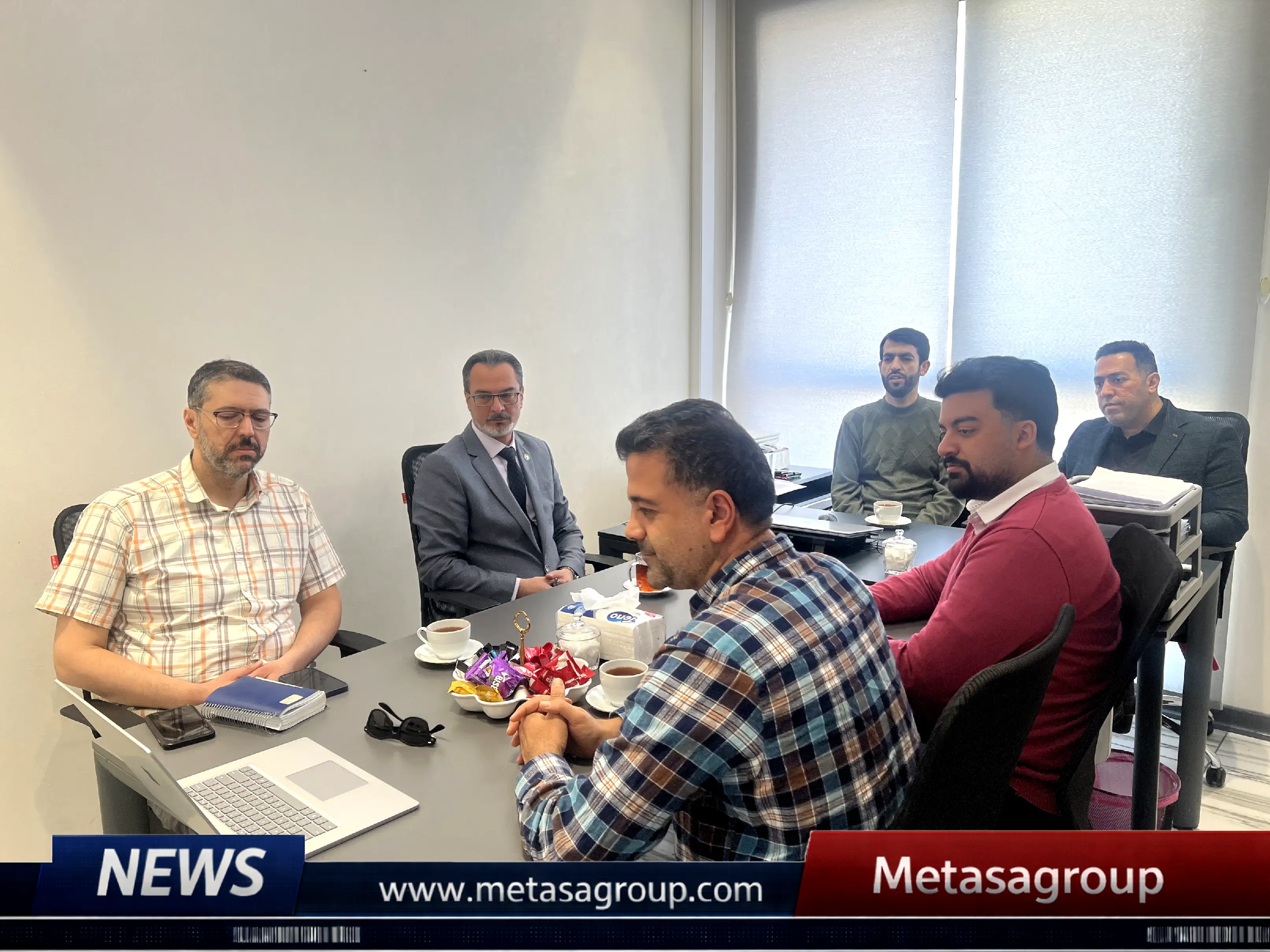 برگزاری جلسه کنترل پروژه نیکان با محوریت بررسی ریسک‌های اجرایی و تأثیر شرایط جاری کشور